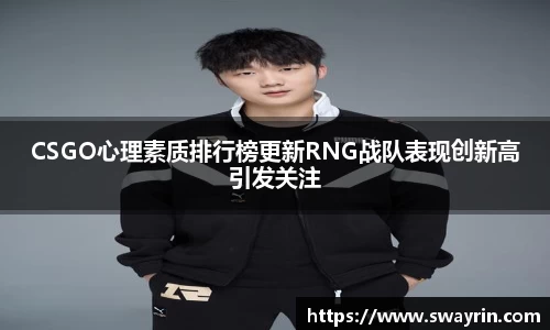 CSGO心理素质排行榜更新RNG战队表现创新高引发关注